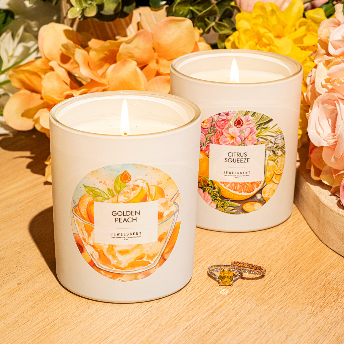 Citrus Squeeze 10oz Signature Jewelry Candle