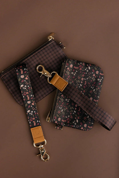 Twilight Blossom Zipper Pouch