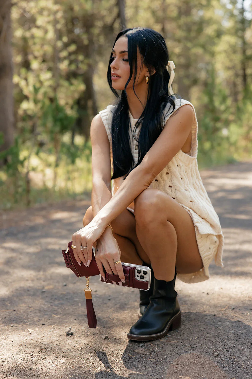 Merlot Truffle Magnetic Wallet