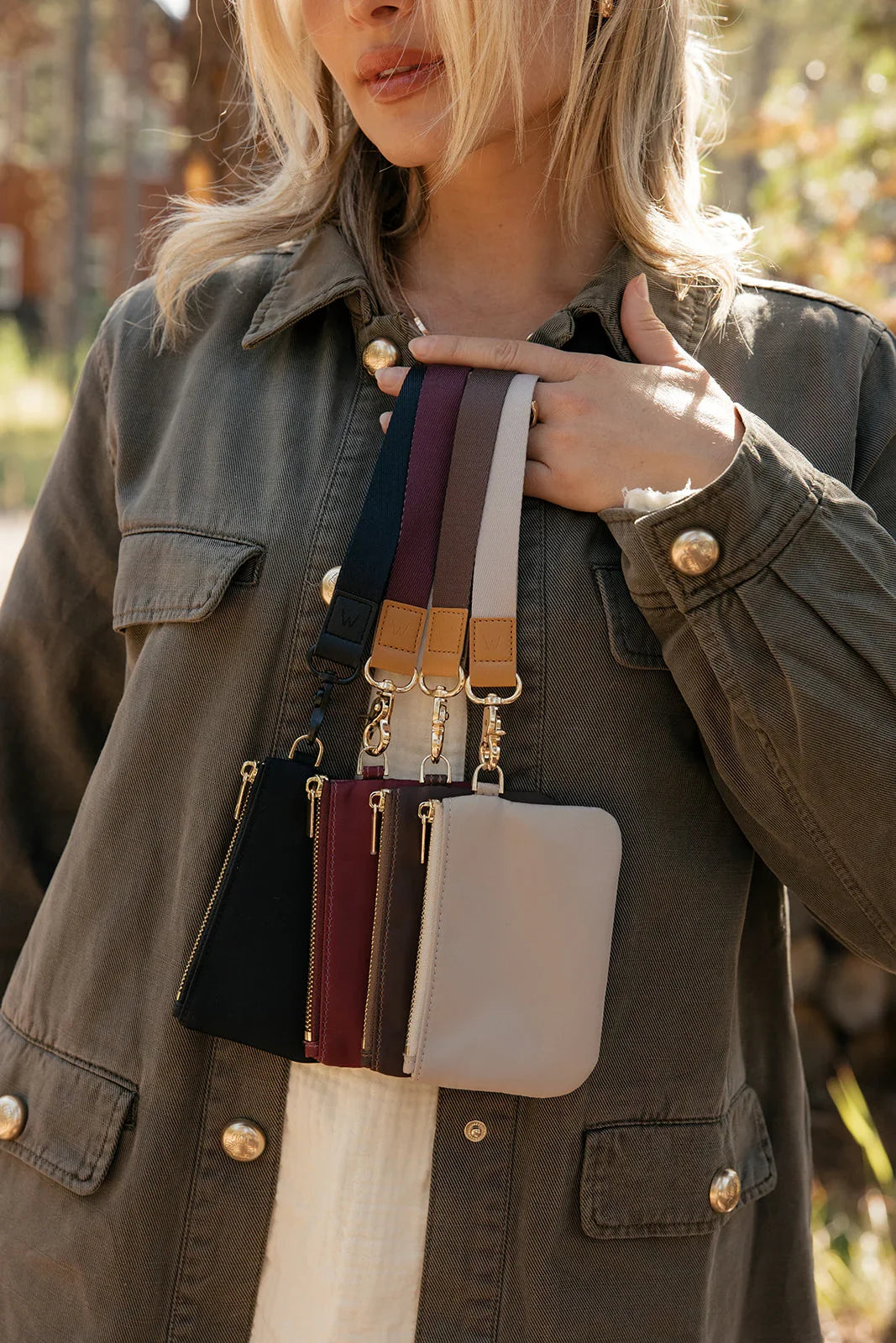 Almond Cream Wrist Lanyard