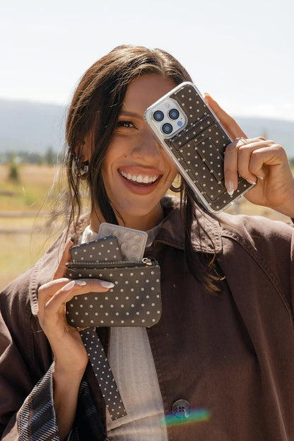 Cocoa Dot Magnetic Case