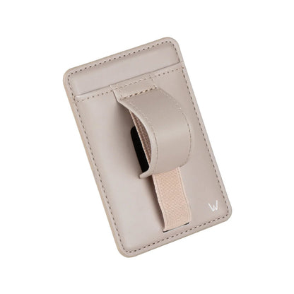 Almond Cream Magnetic Wallet