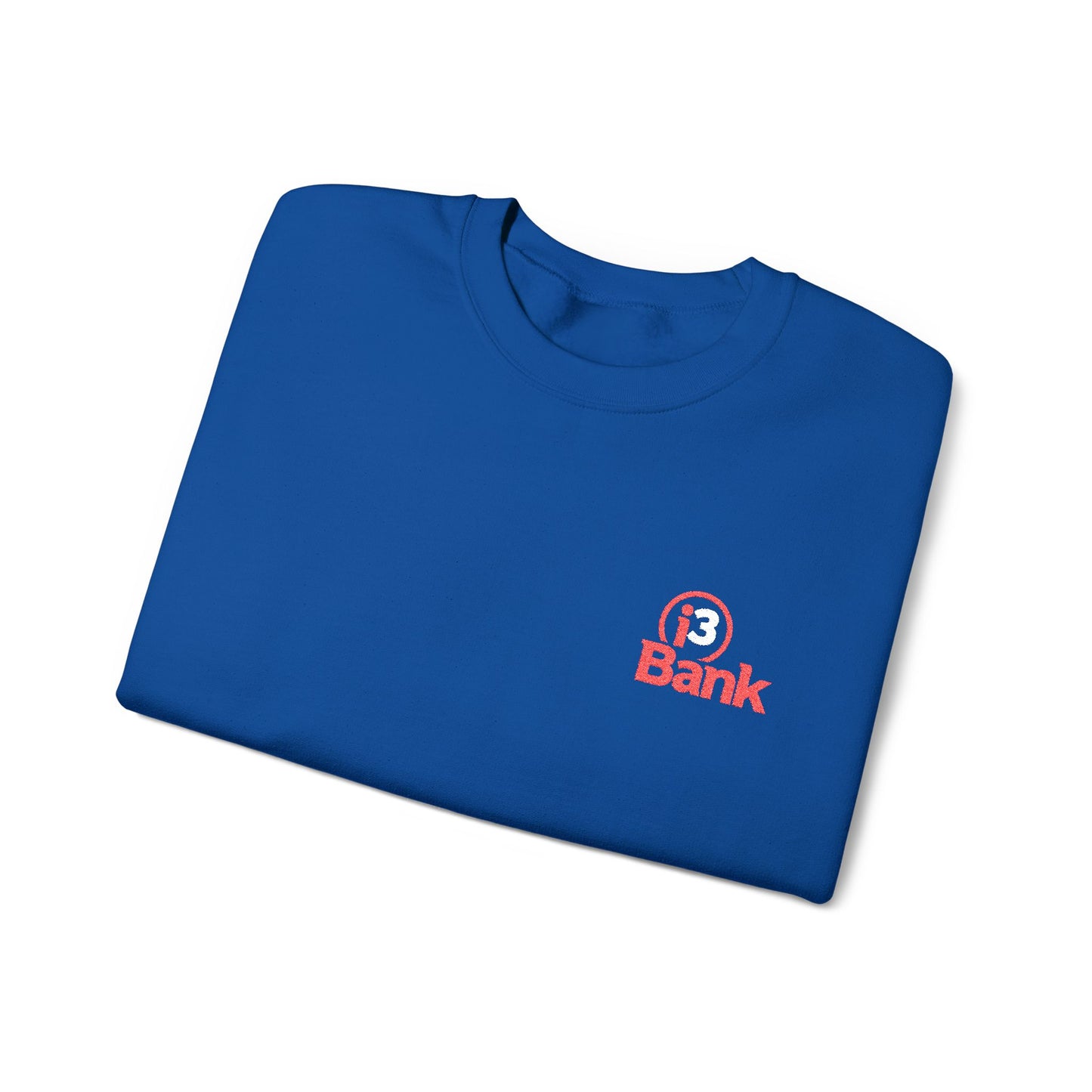 i3 Embroidered Crewneck Sweatshirt - Royal
