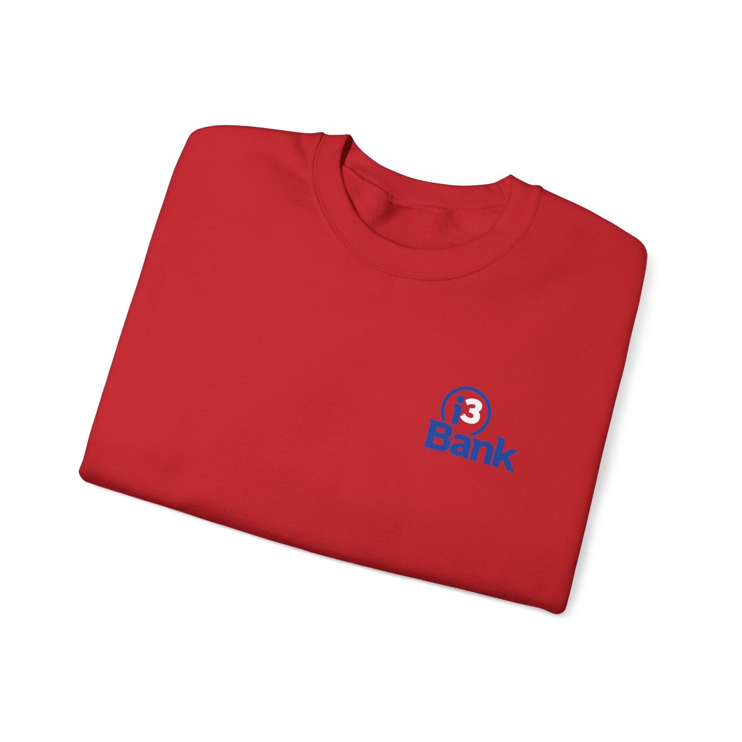 i3 Printed Crewneck Sweatshirt - Red