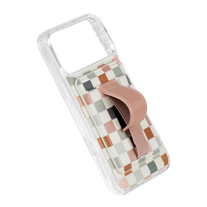 Coastal Check Magnetic Wallet