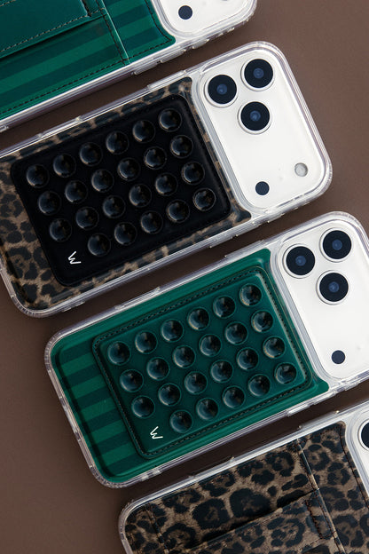 Evergreen Stripe Magnetic Case