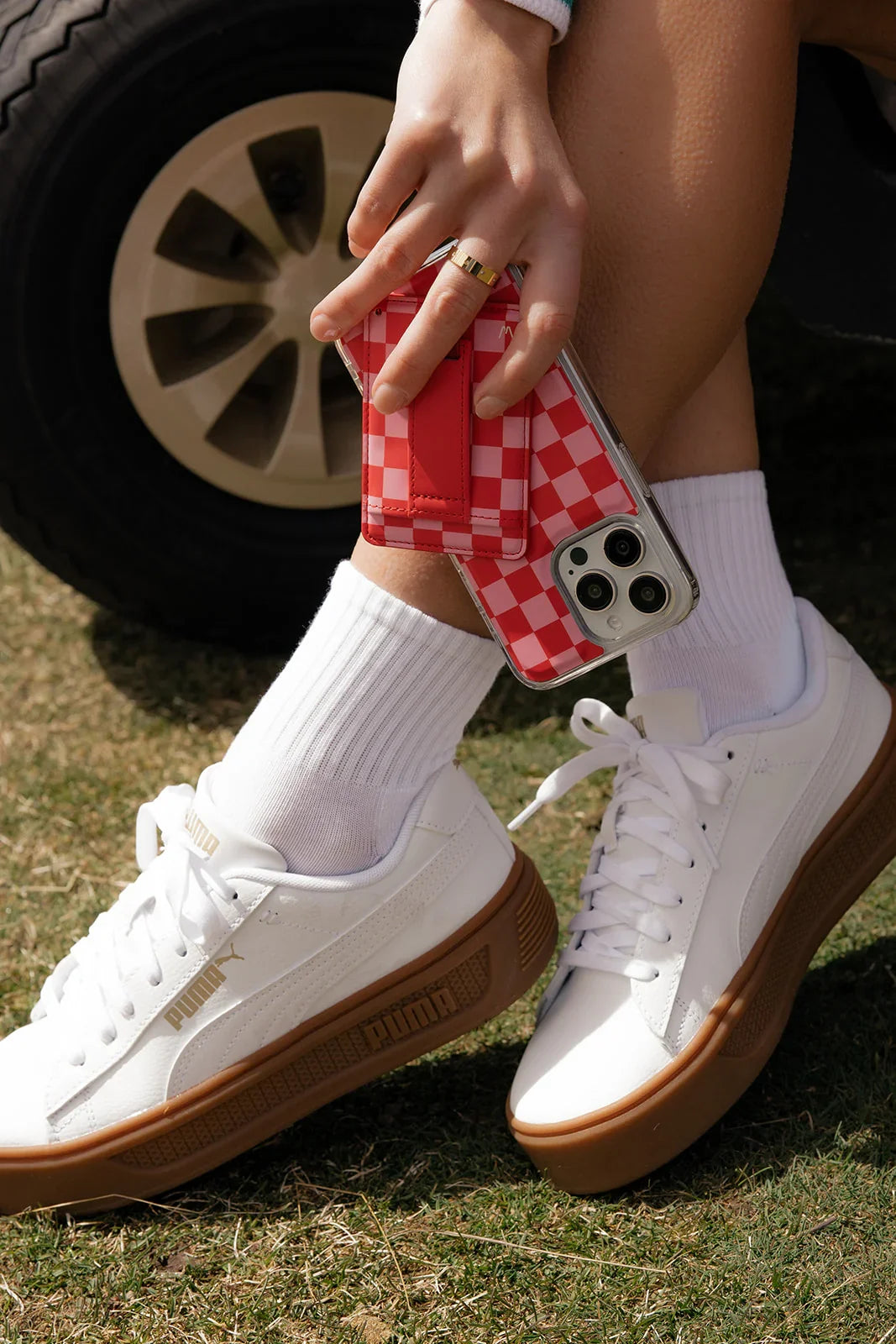 Raspberry Rush Magnetic Wallet