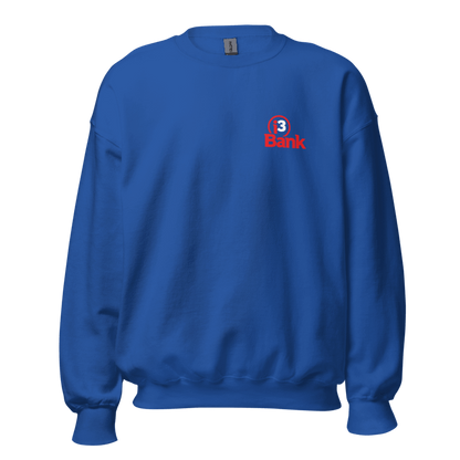 i3 Printed Crewneck Sweatshirt - Royal