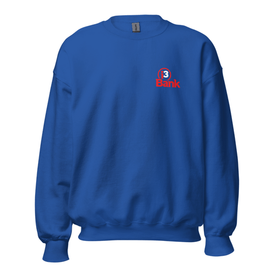 i3 Printed Crewneck Sweatshirt - Royal