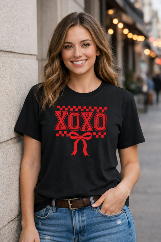 XOXO Bow • Tee Tuesday