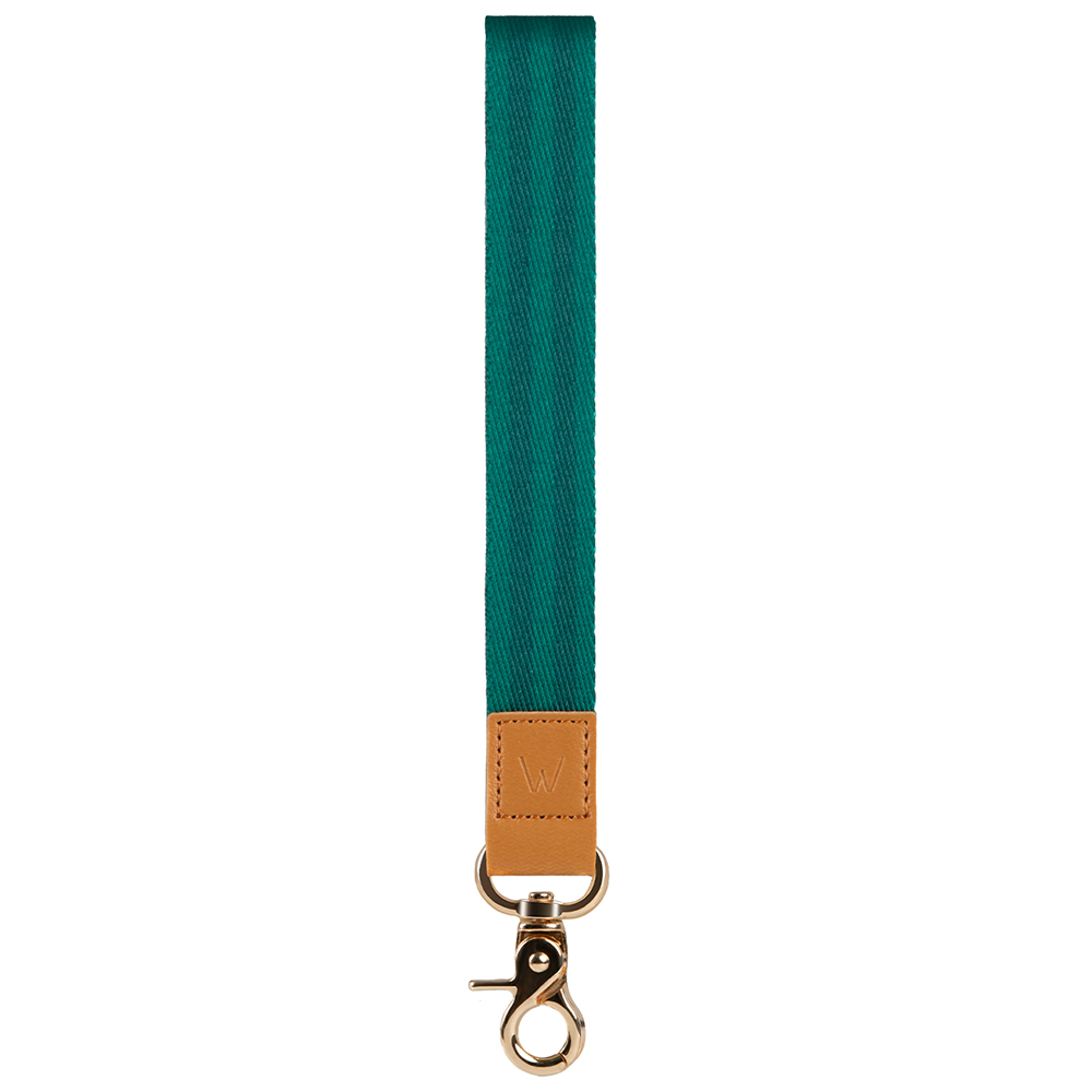 Evergreen Stripe Wrist Lanyard