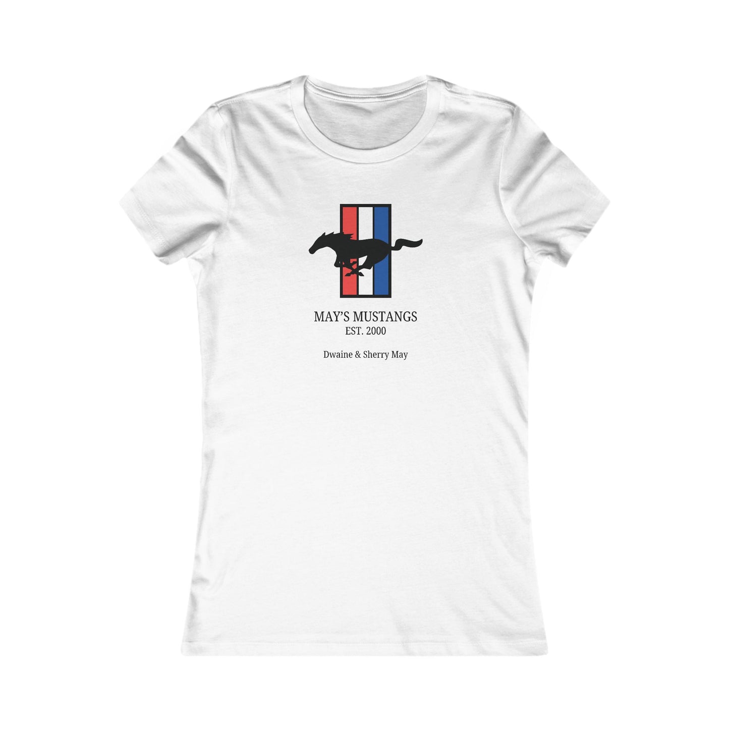 Women's May's Mustangs T-Shirt