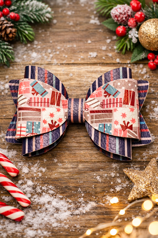 Holiday Gift Wrap Bow
