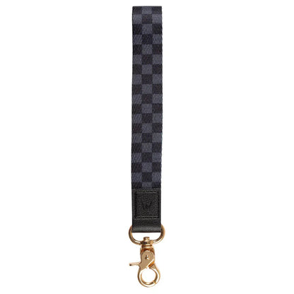Midnight Check Wrist Lanyard