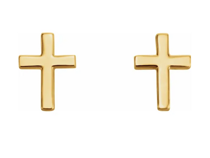 Cross Stud Earrings
