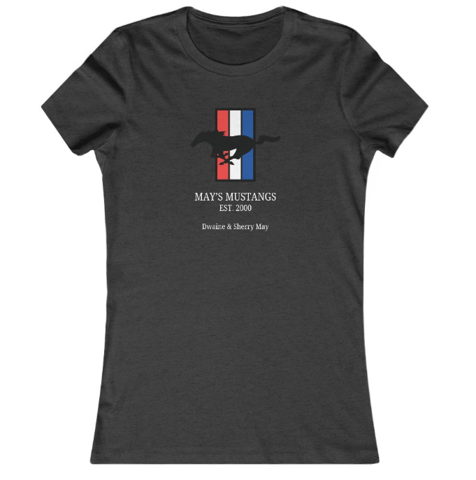 Women's May's Mustangs T-Shirt