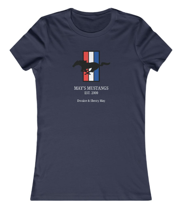 Women's May's Mustangs T-Shirt