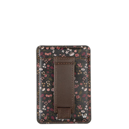 Twilight Blossom Magnetic Wallet