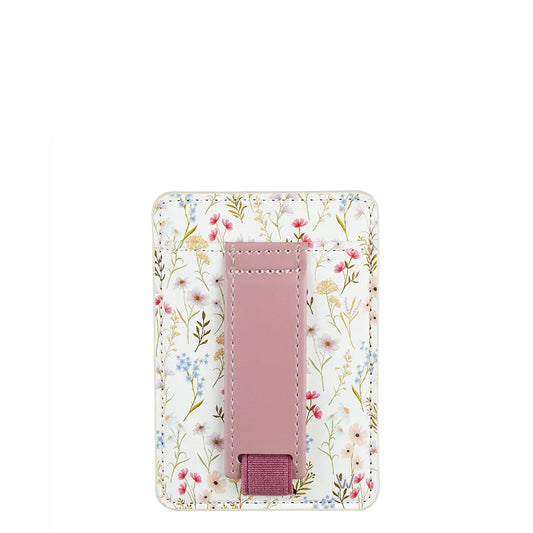 Wild Flower Magnetic Wallet