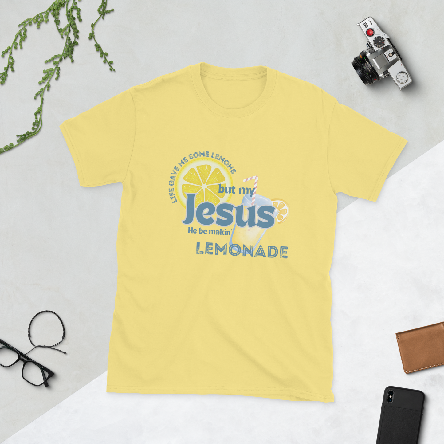 My Jesus He be Making Lemonade | Gildan SoftStyle Adult T-Shirt