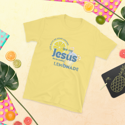 My Jesus He be Making Lemonade | Gildan SoftStyle Adult T-Shirt