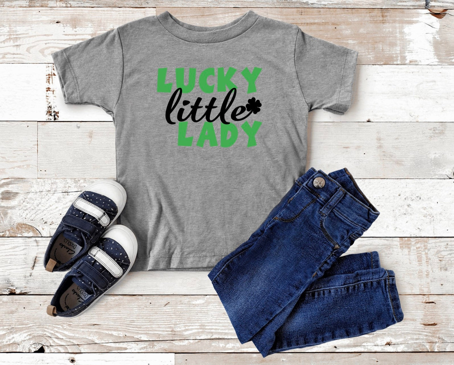 Lucky Little Lady//St. Patrick’s Baby/Toddler/Kid T-Shirt